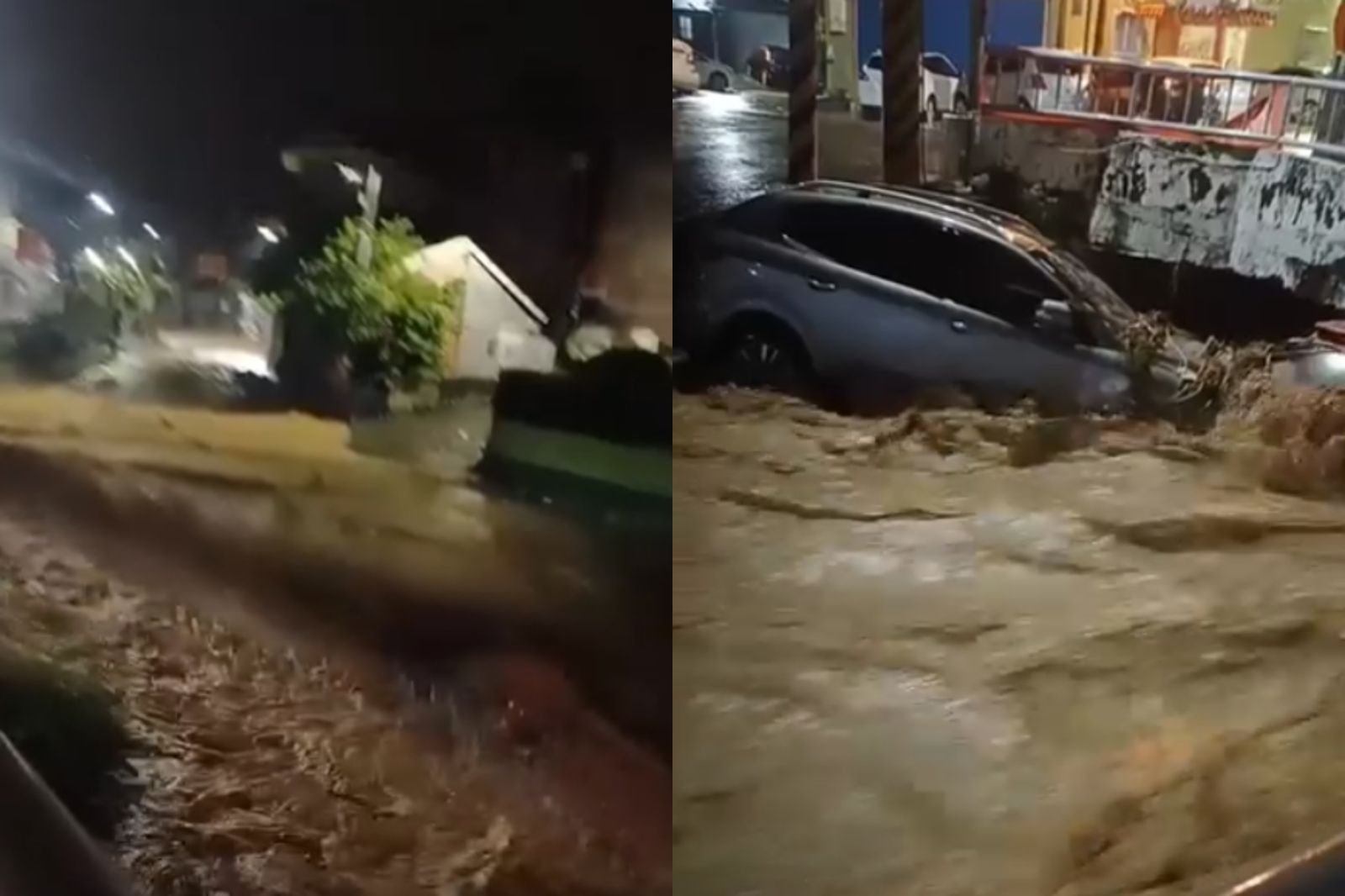 彰化豪雨6車遭「沖入排水溝」　她曝慘況：門前有小河後面土石流