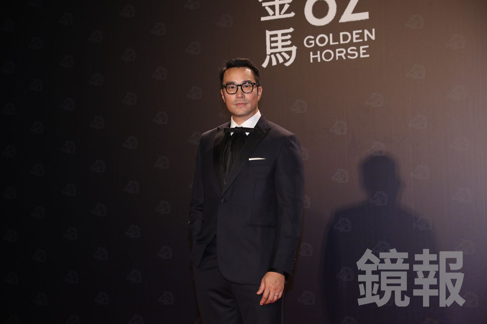 張孝全帥氣出席金馬獎。攝影組