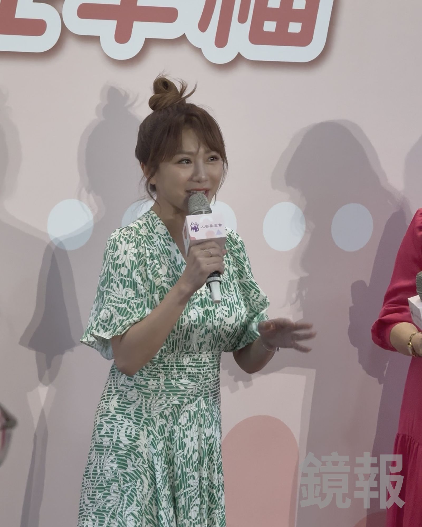 佩甄認為「和氣生財」。潘佳琪攝