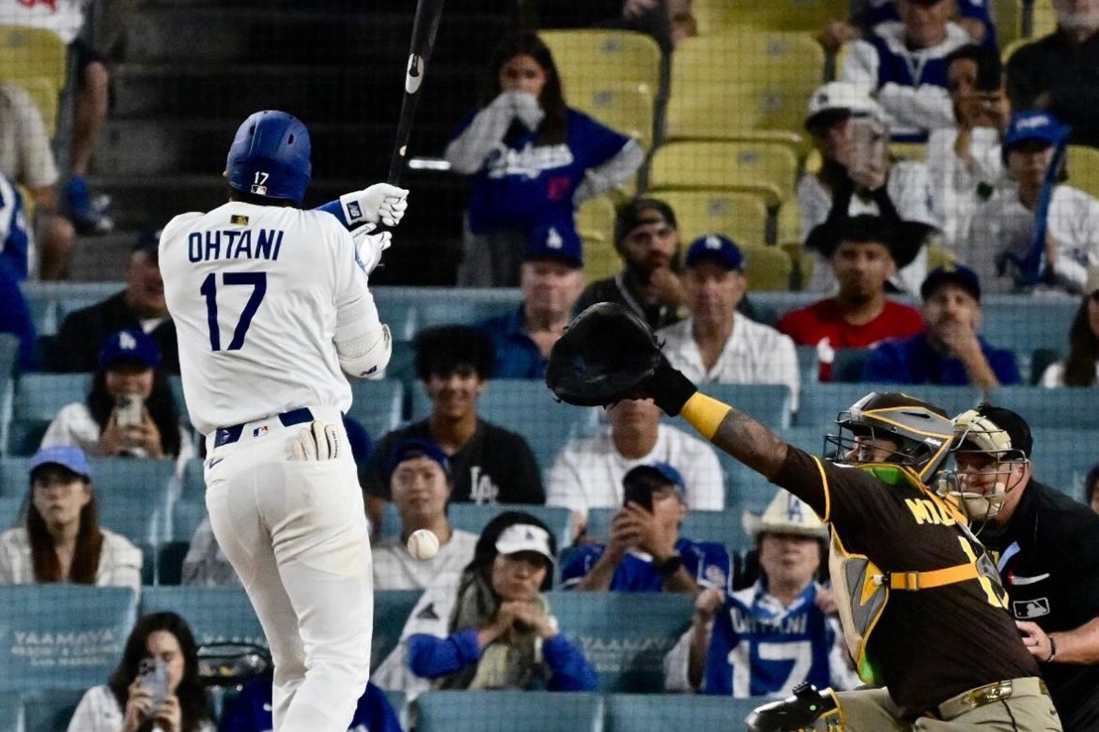 MLB明星賽／大谷翔平用幽默化解恩怨　戲謔重現「觸身球」逗笑Suarez