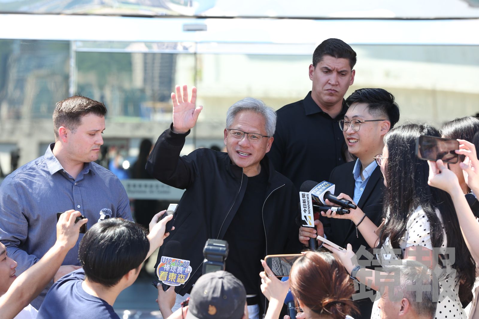 黃仁勳證實見了張忠謀曝：他狀況很好　強調輝達GPU比ASIC更通用