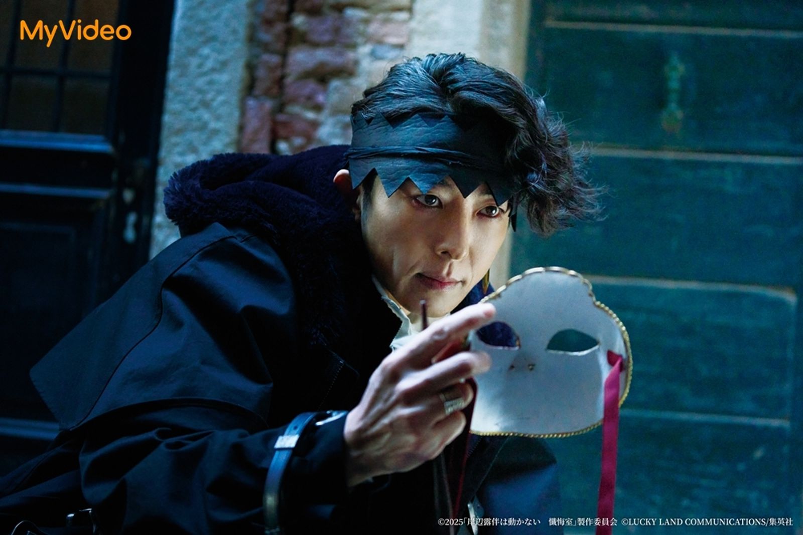 高橋一生遠赴威尼斯拍攝《岸邊露伴一動也不動 懺悔室》。台灣大哥大MyVideo提供