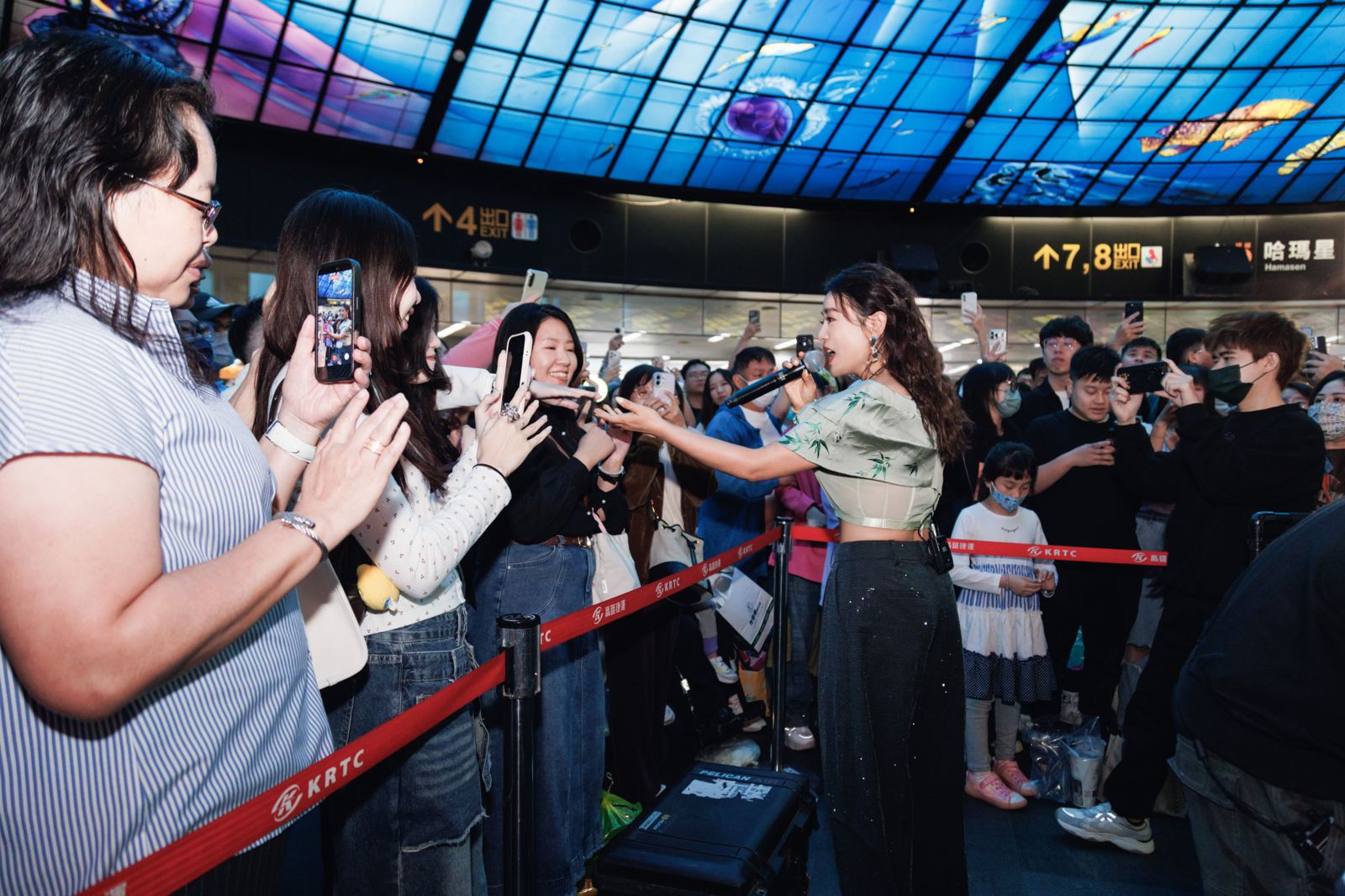 丁噹日前南下高雄擔任一日情歌站長。相信音樂提供
