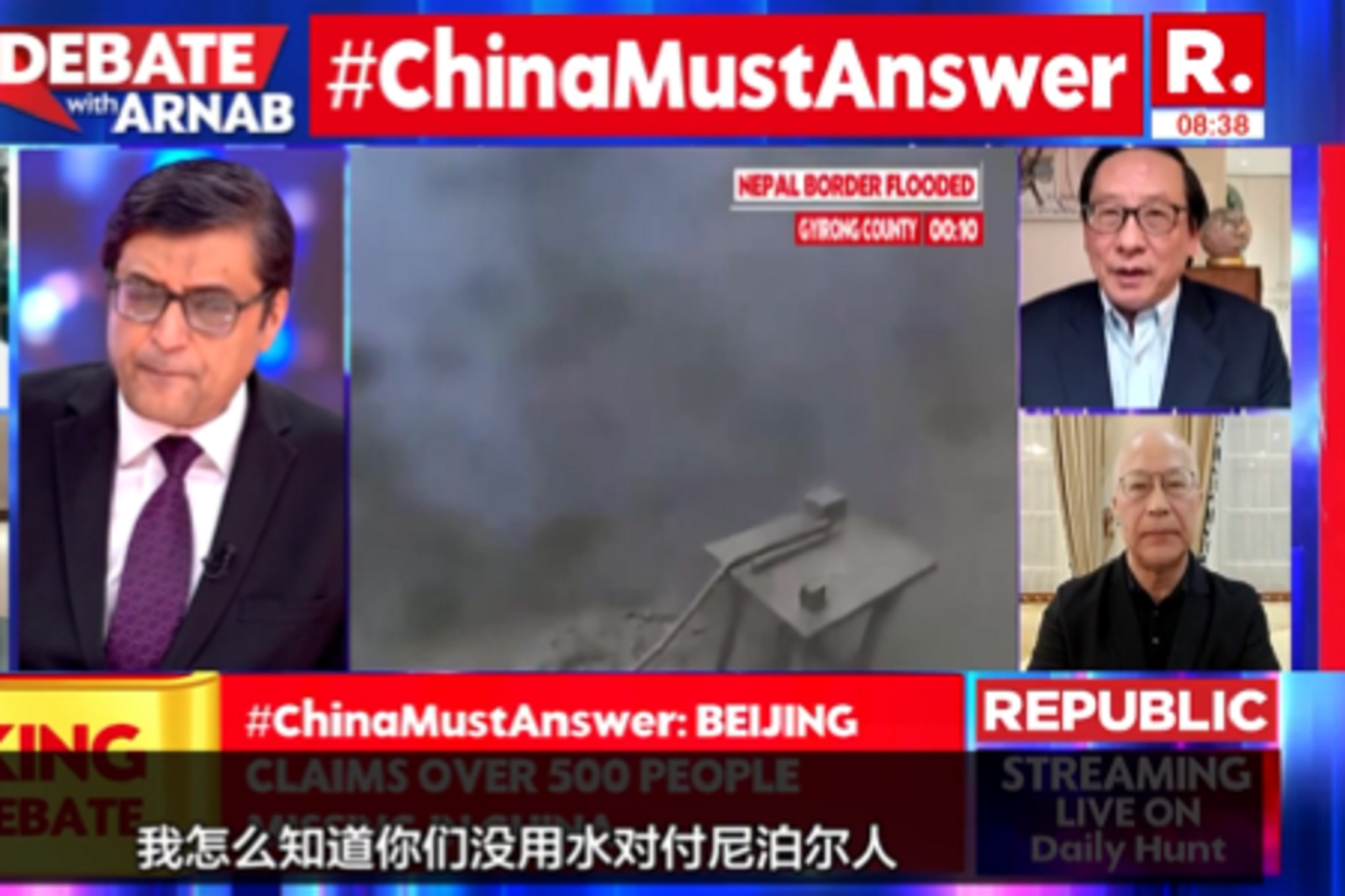 中共用水對付印度尼泊爾!火爆 「印度寶傑」再與戰狼高志凱對槓互嗆