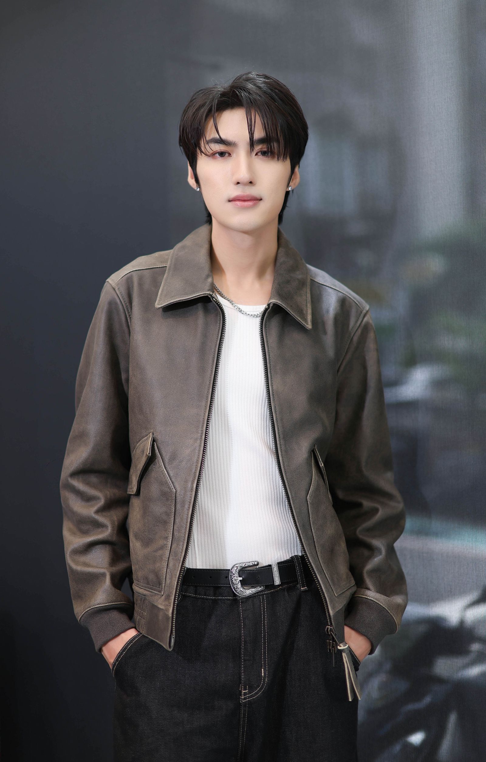 薛恩17日接受媒體訪問。寬宏藝術提供