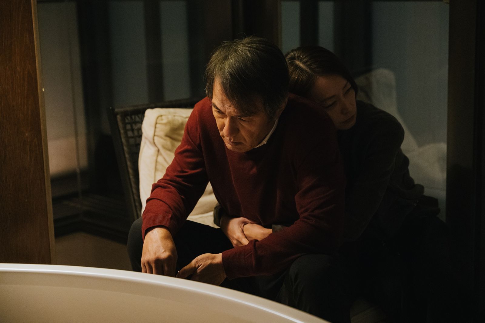 戴立忍(左)與潘慧如(右)在《零日攻擊》中飾演夫妻。牽猴子提供