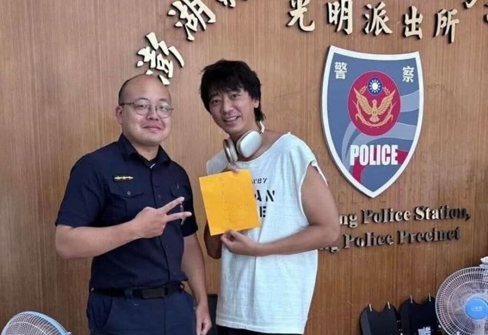 蘇見信「遺失現金不自知」！澎湖警局協助尋回　本尊親領反應曝光