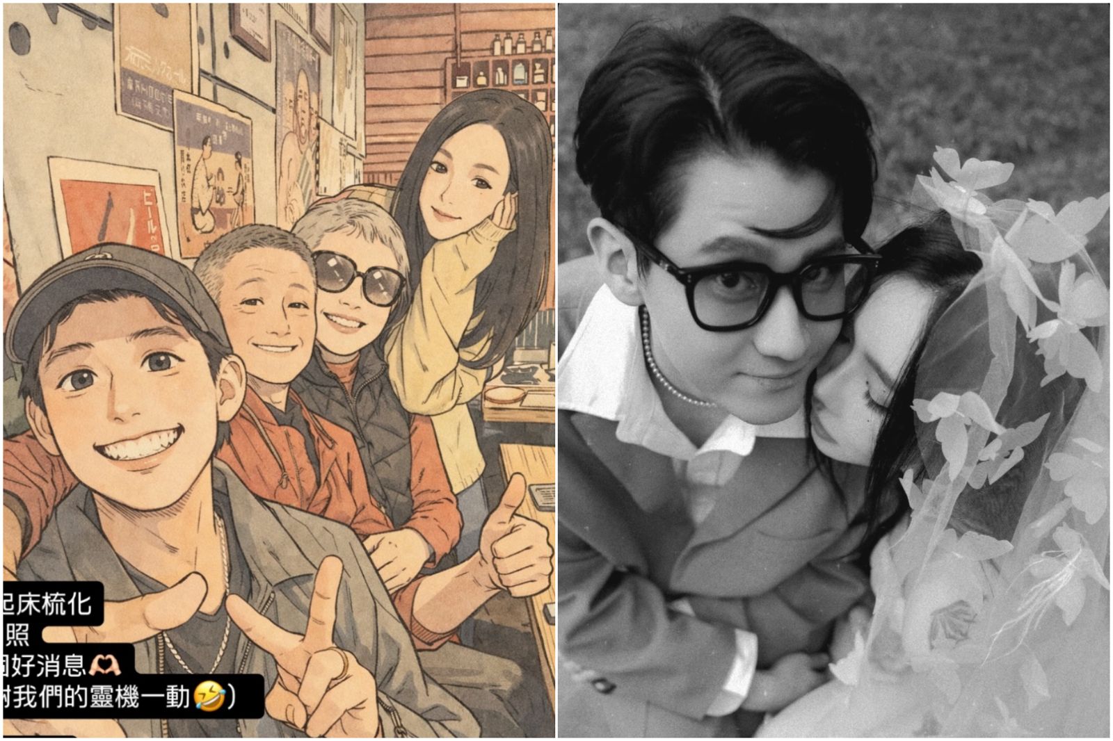 李玉璽登記結婚後被爸媽帶出門！許允樂嘴甜改口了　親揭超美公園婚紗拍攝內幕