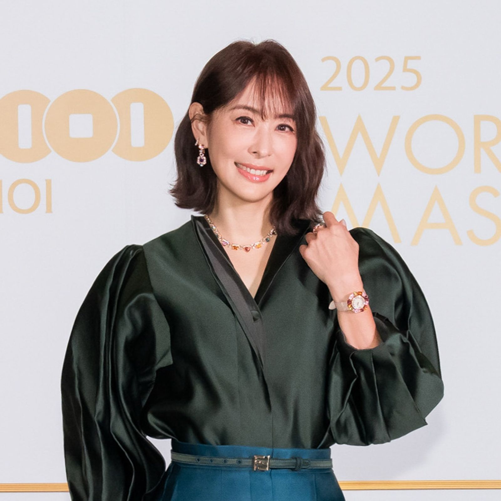 賈永婕轉眼睛已經上任101董座滿一年。翻攝賈永婕臉書