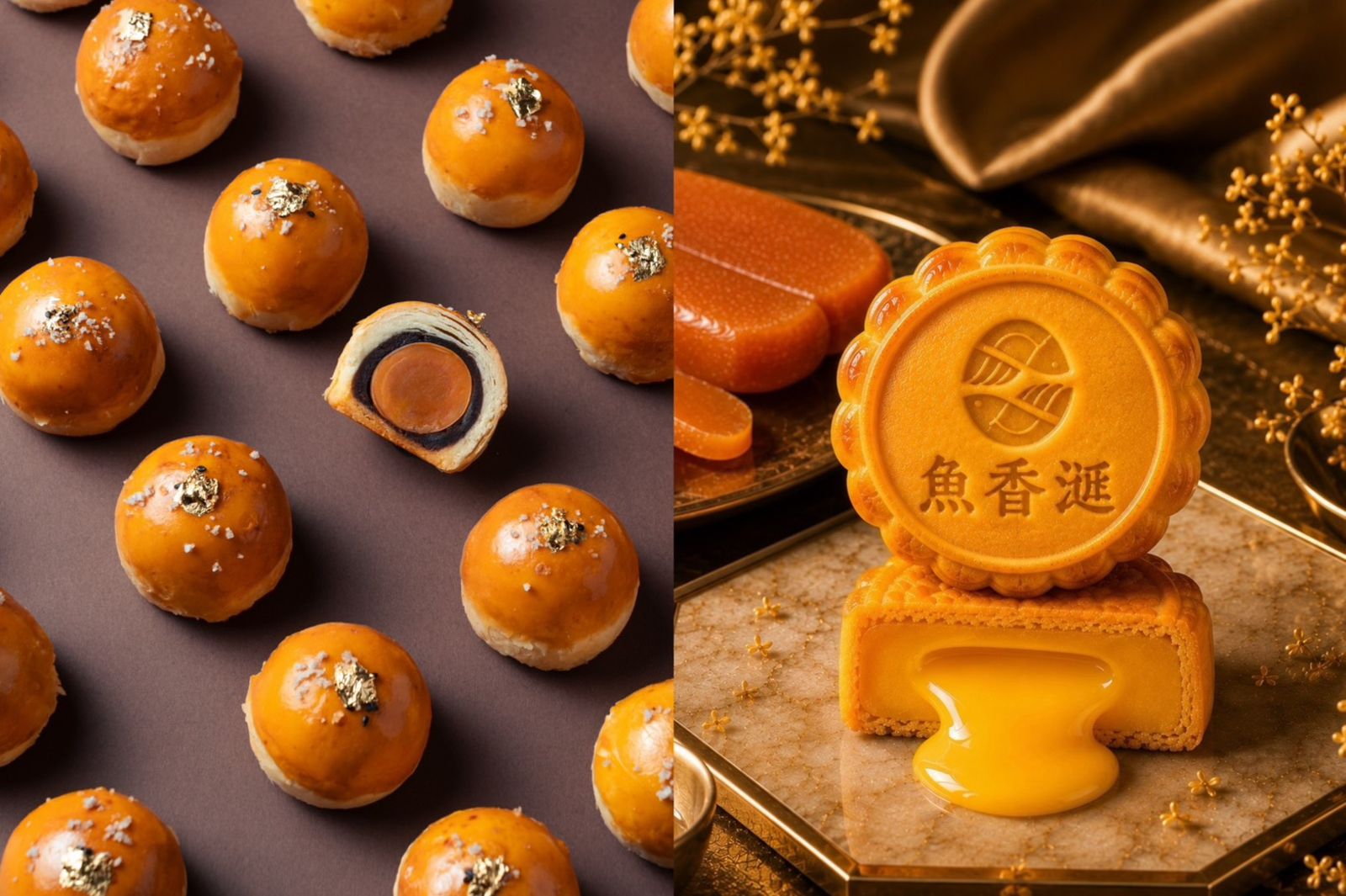 中秋月餅變精品!日錦法國奶油蛋黃酥、魚香涎烏魚子流心漢餅刷新送禮天花板