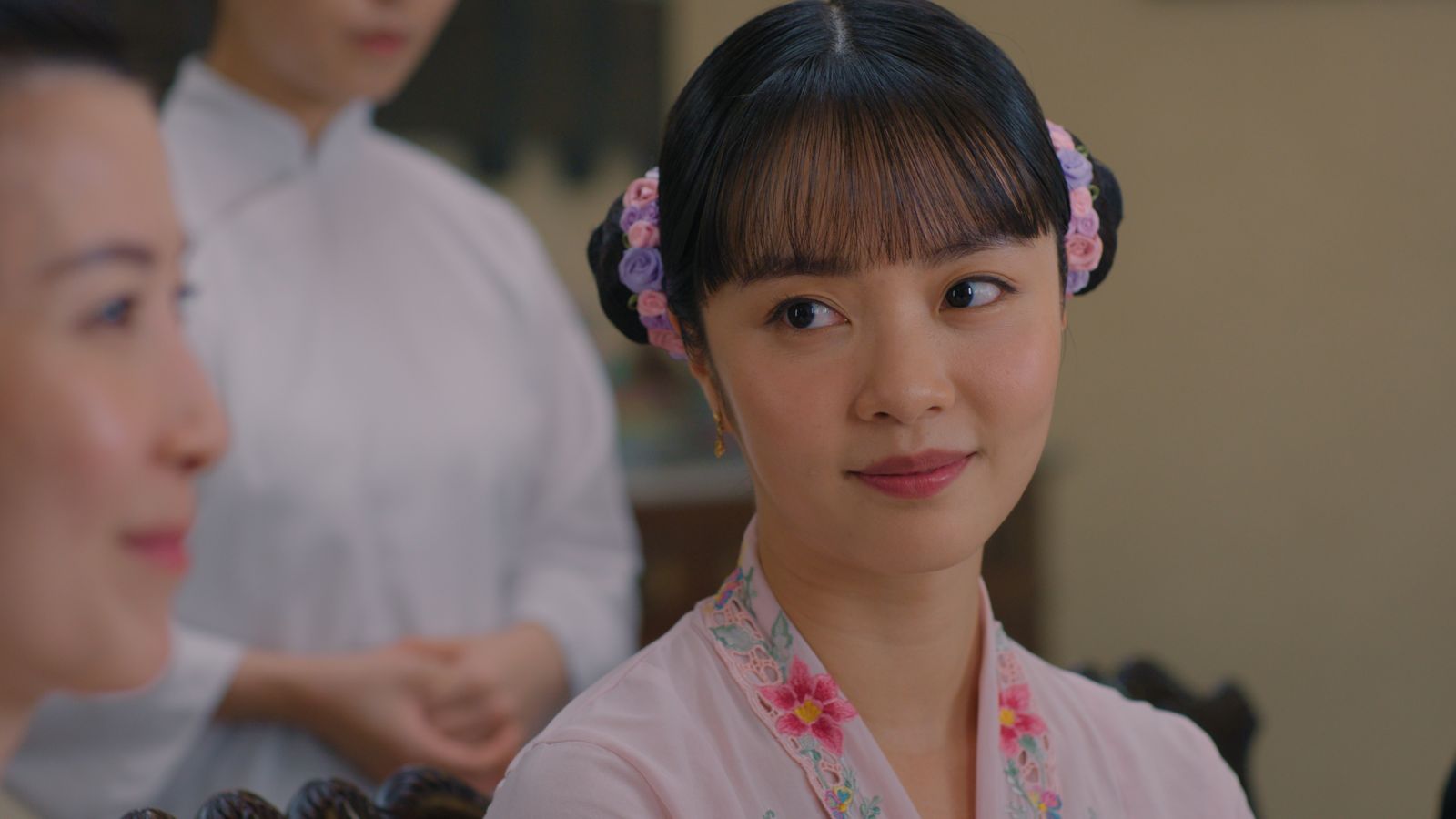 黃暄婷母親林梅嬌為《小娘惹》中的反派「林桂花」。華視提供