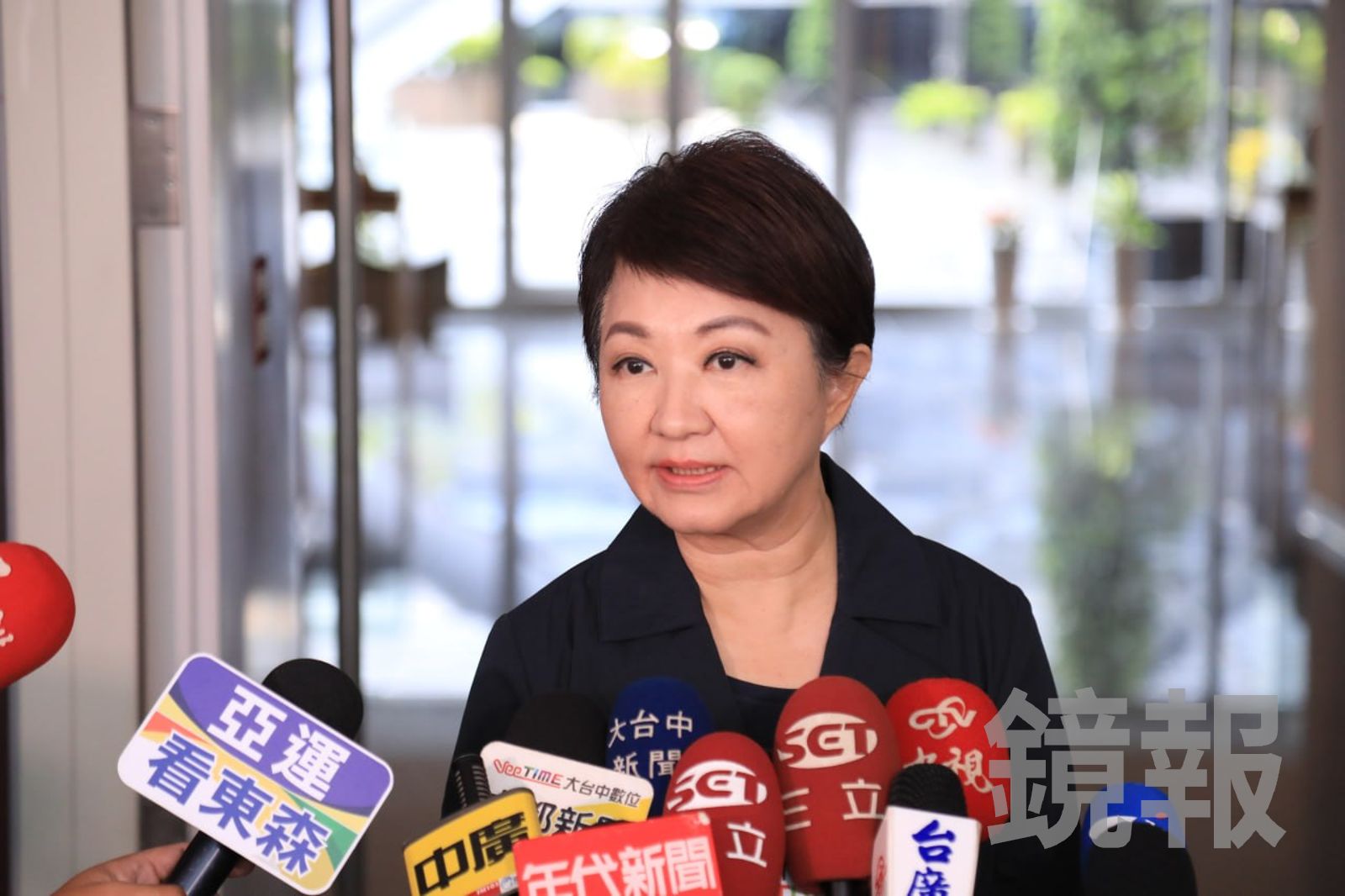盧秀燕連說6次「總統府棄單」!遭主播、記者狂嗆 她聽一句話秒閃人