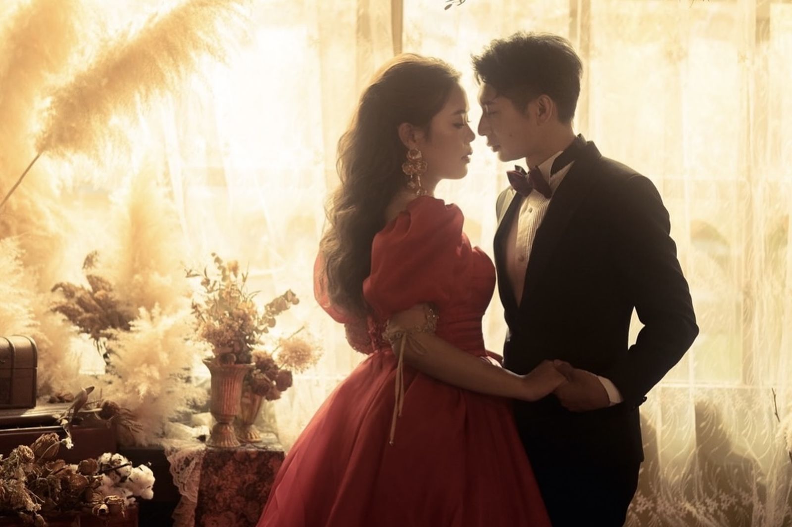 逸祥砸250萬開50桌娶紫布爾 為已故好友山豬「留位置」