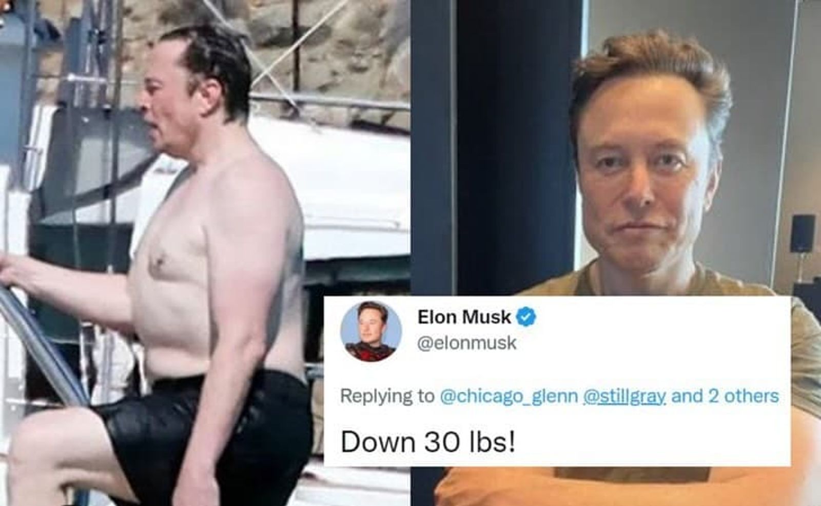 美國也是一個深受肥胖症困擾的國家,Tesla執行長馬斯克就曾公開他使用瘦瘦筆加運動減肥,甩肉30磅(13.6公斤)。圖/翻攝自網路