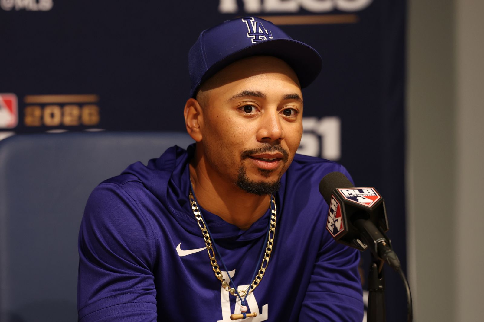 洛杉磯道奇明星內野手Mookie Betts。圖/達志影像