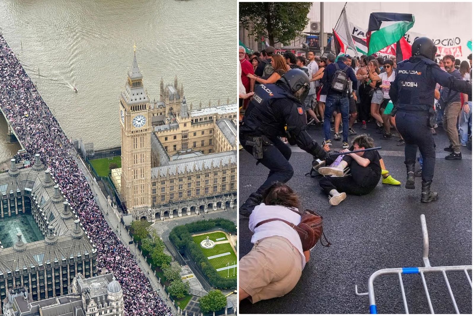 41J肉聲／世界不平靜！不只尼泊爾　英國西班牙接連大規模抗議