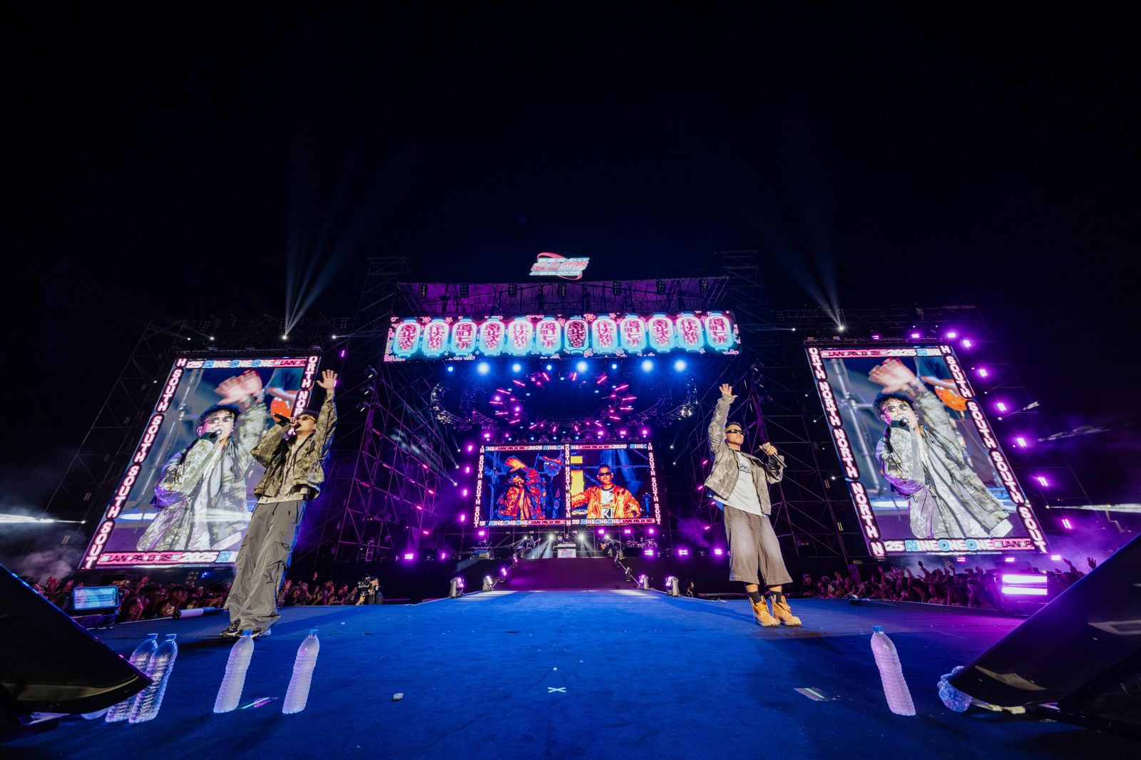 「玖壹壹南北貳路音樂節2025」15、16日在台中開唱。KKLIVE、混血兒娛樂提供