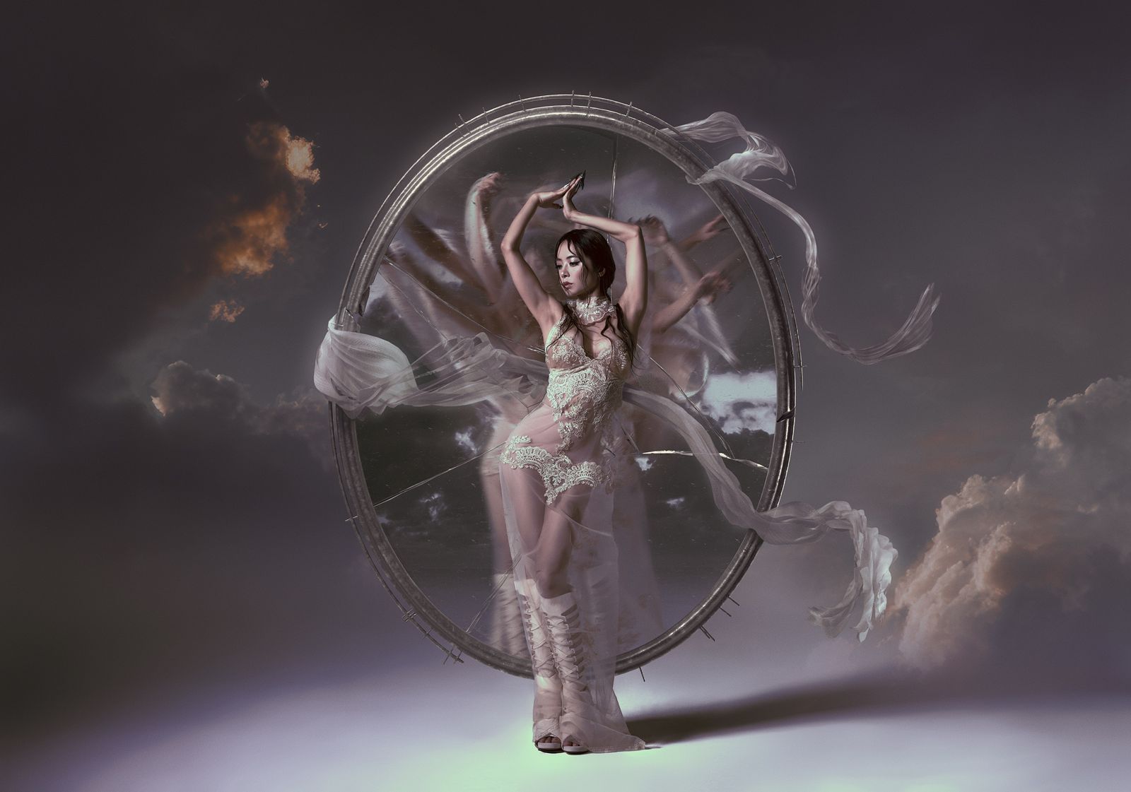 蔡依林「白紗爆乳」辣照曝光！出道27年公開招認「暈船了」