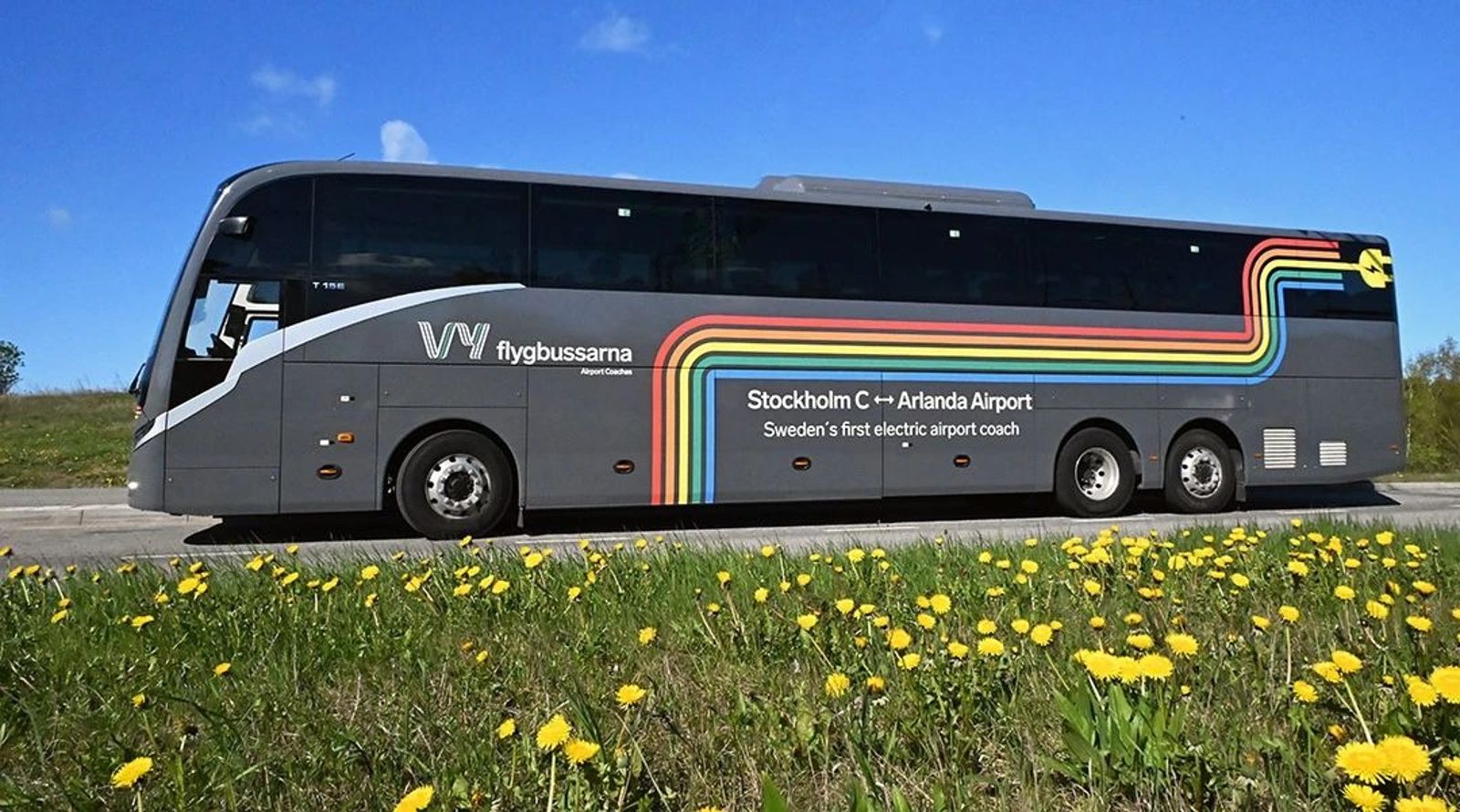 瑞典也用宇通製巴士。圖/翻自《北歐時報》