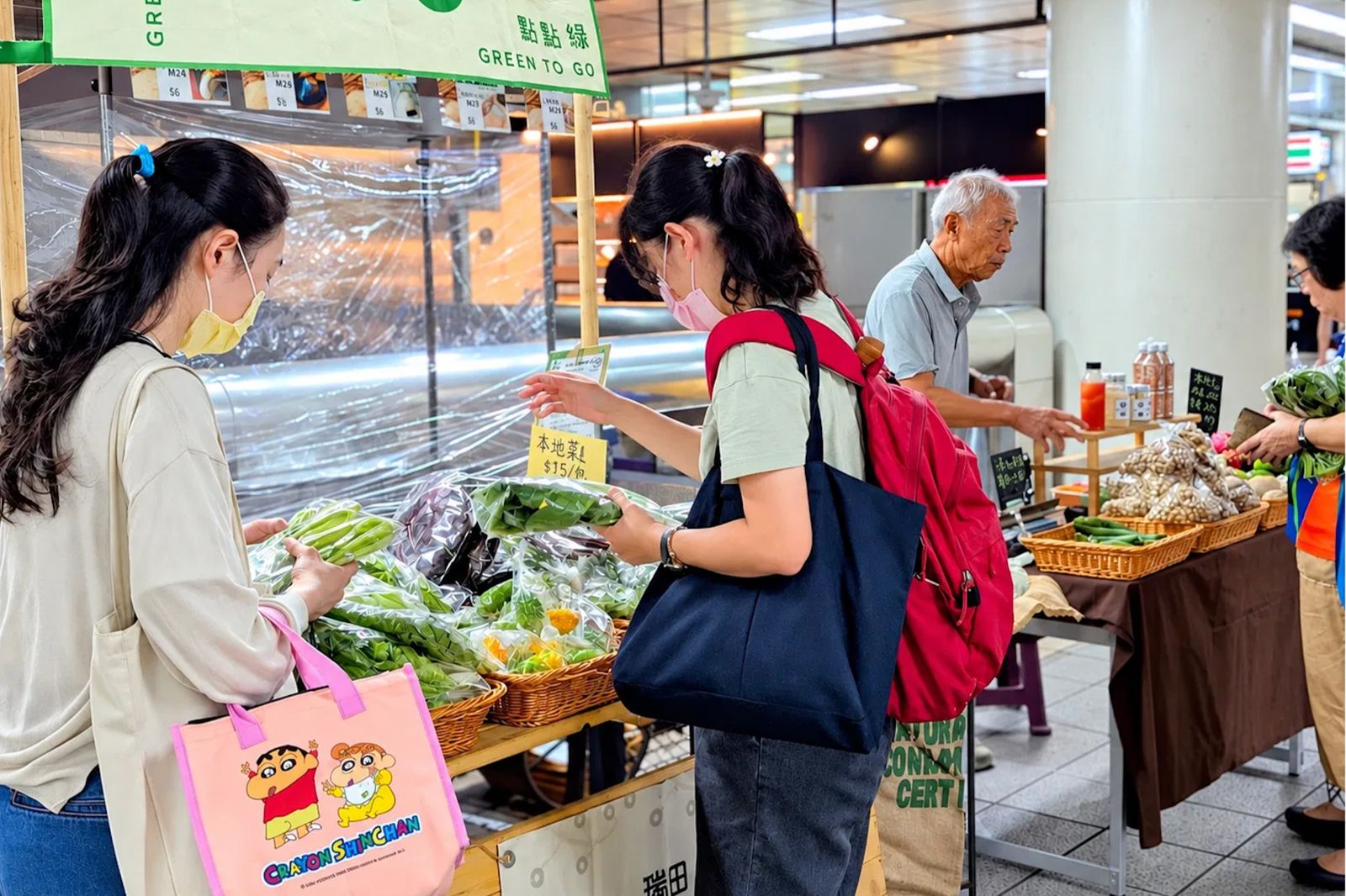今(16日)為世界糧食日,台肥攜手點點綠市集推動公益餐車計畫。圖/台肥提供