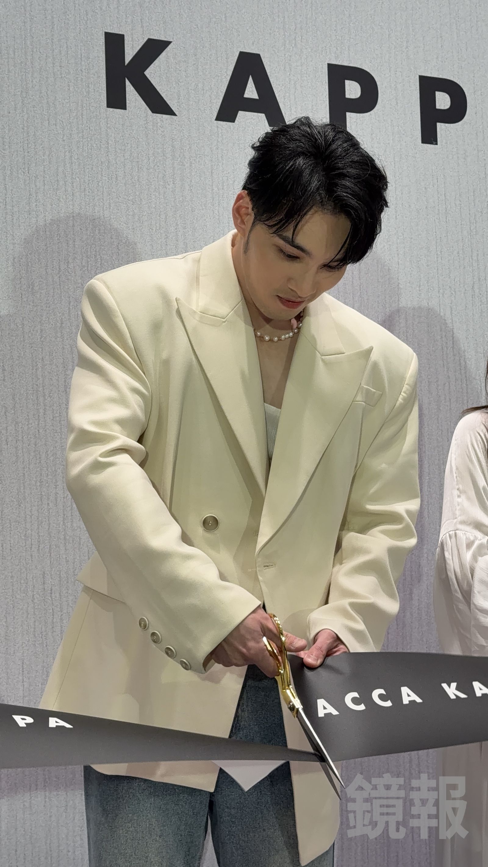 黃偉晉會「跟香水對話」。潘佳琪攝