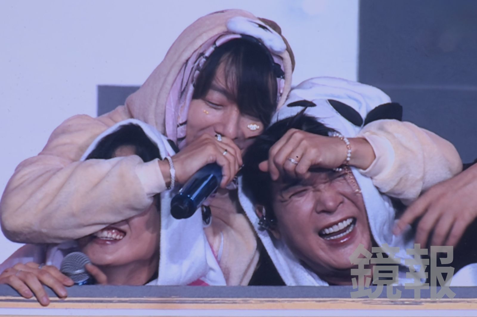 Super Junior展現可愛的一面。讀者提供