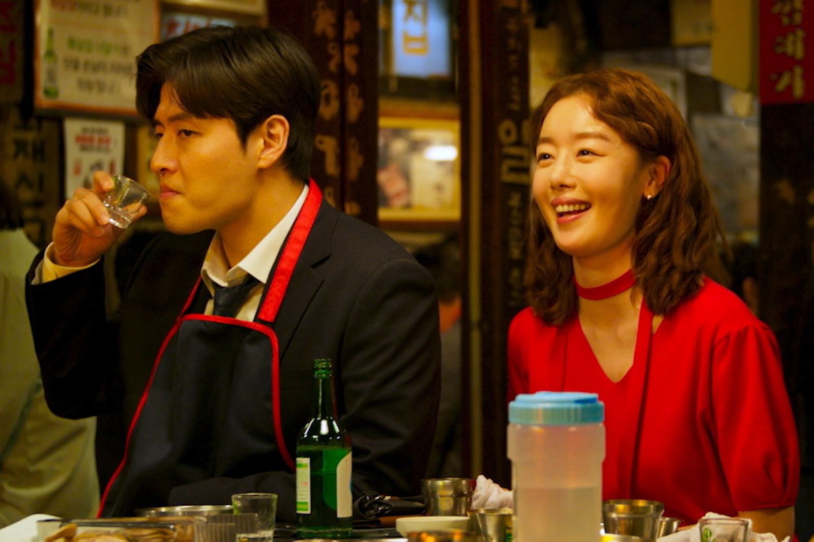 韓善伙招認對姜河那「有點心動」　曝超暖互動：會想哭