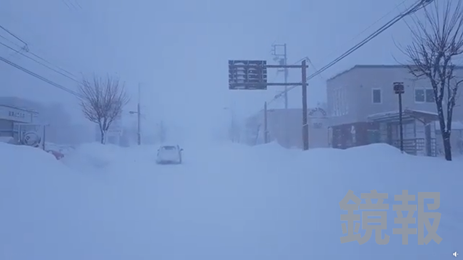 遊日注意！日本氣象廳發布「警報級大雪」連續5天　鄭明典秀「雲街」圖　