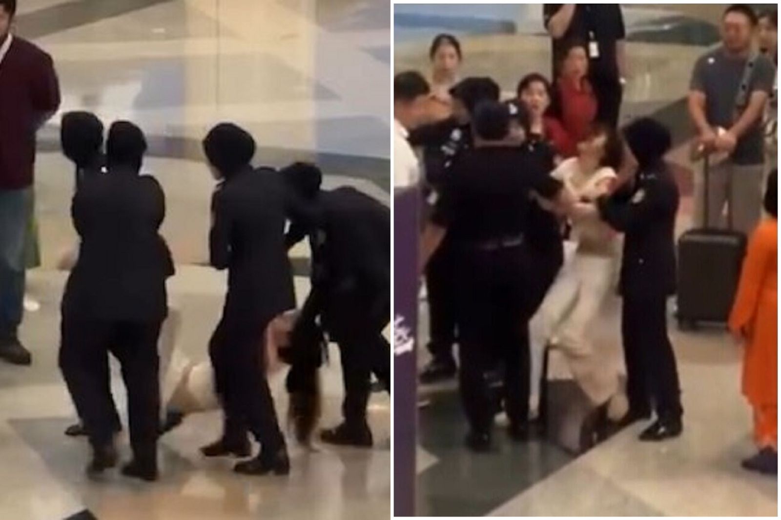 中國女大鬧大馬機場 海關直接拖下去!竟是沒錢買機票硬闖關