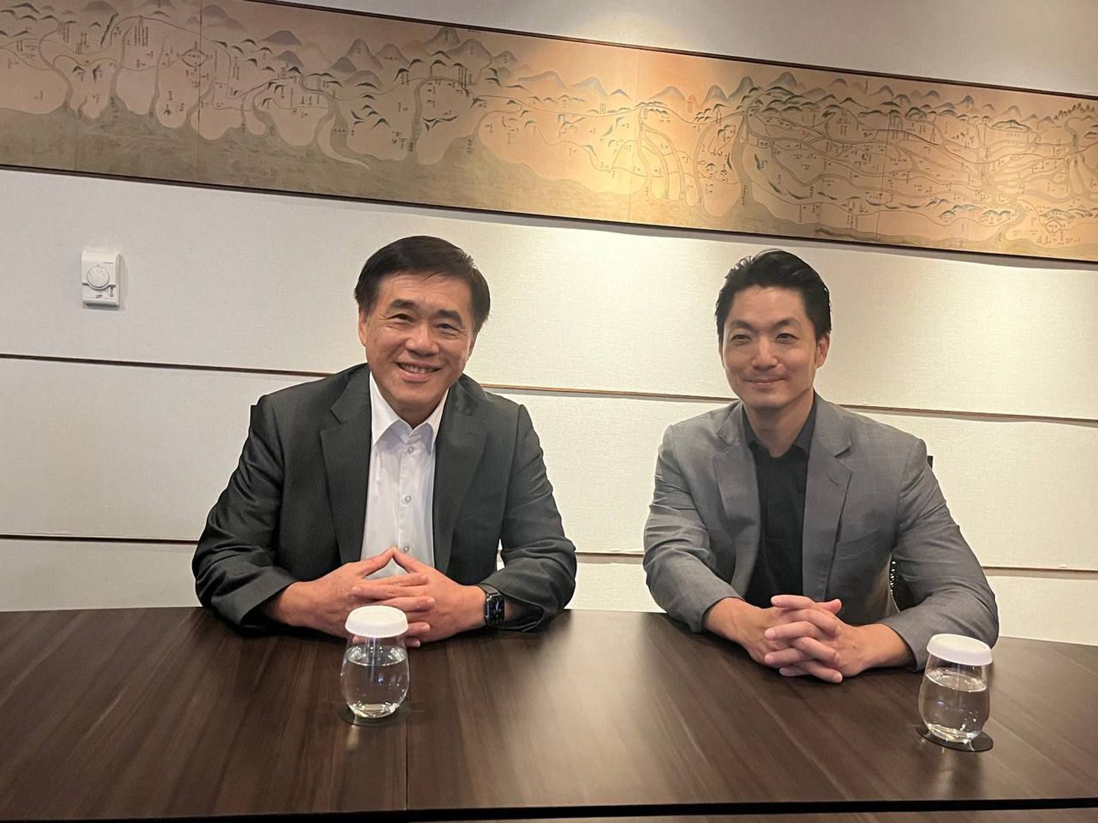 蔣萬安表態挺郝龍斌參選國民黨主席 稱讚他「穩健務實」