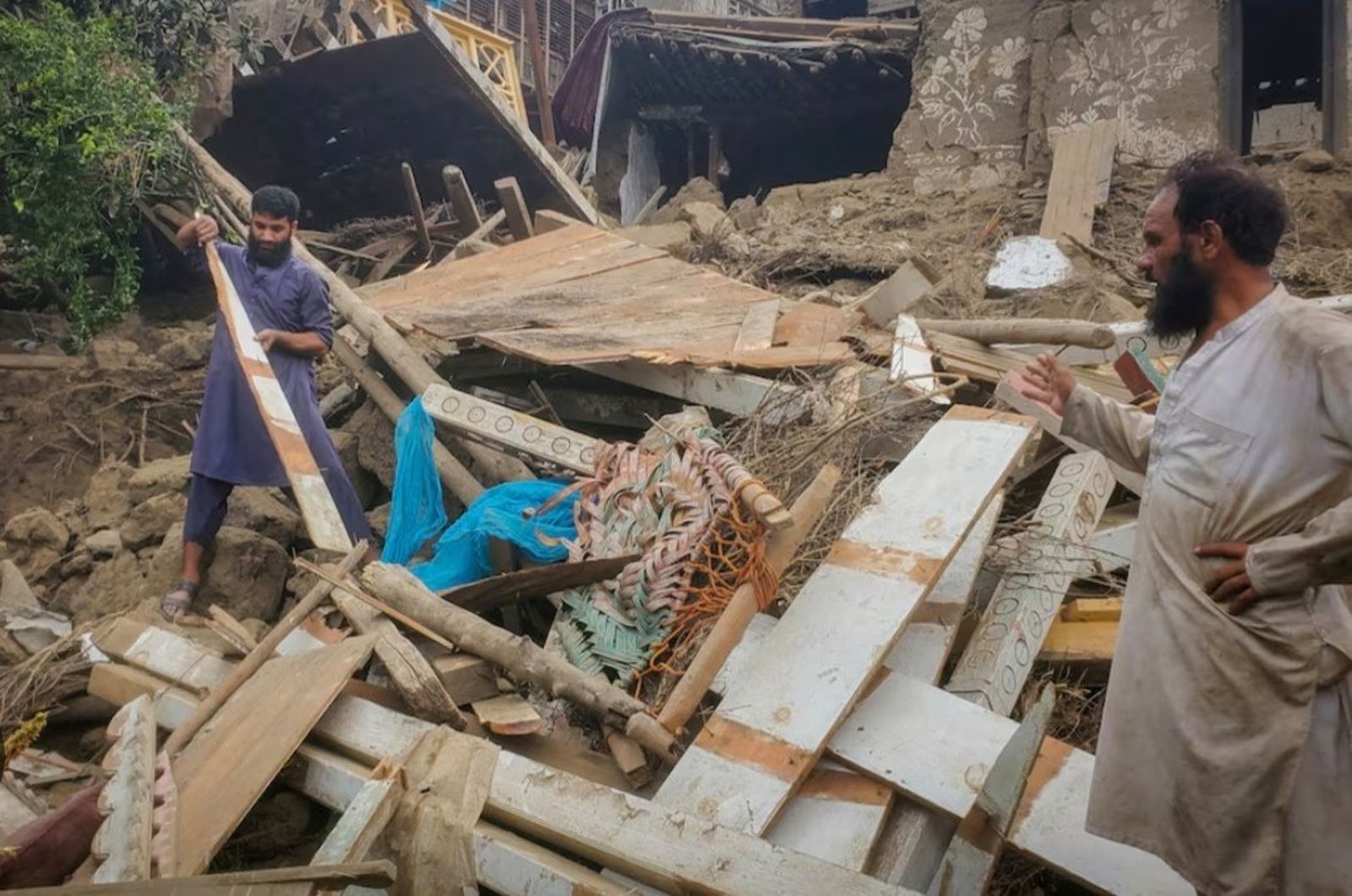 官方表示，這起地震所造成的死亡人數仍恐進一步上升。圖／翻攝自X