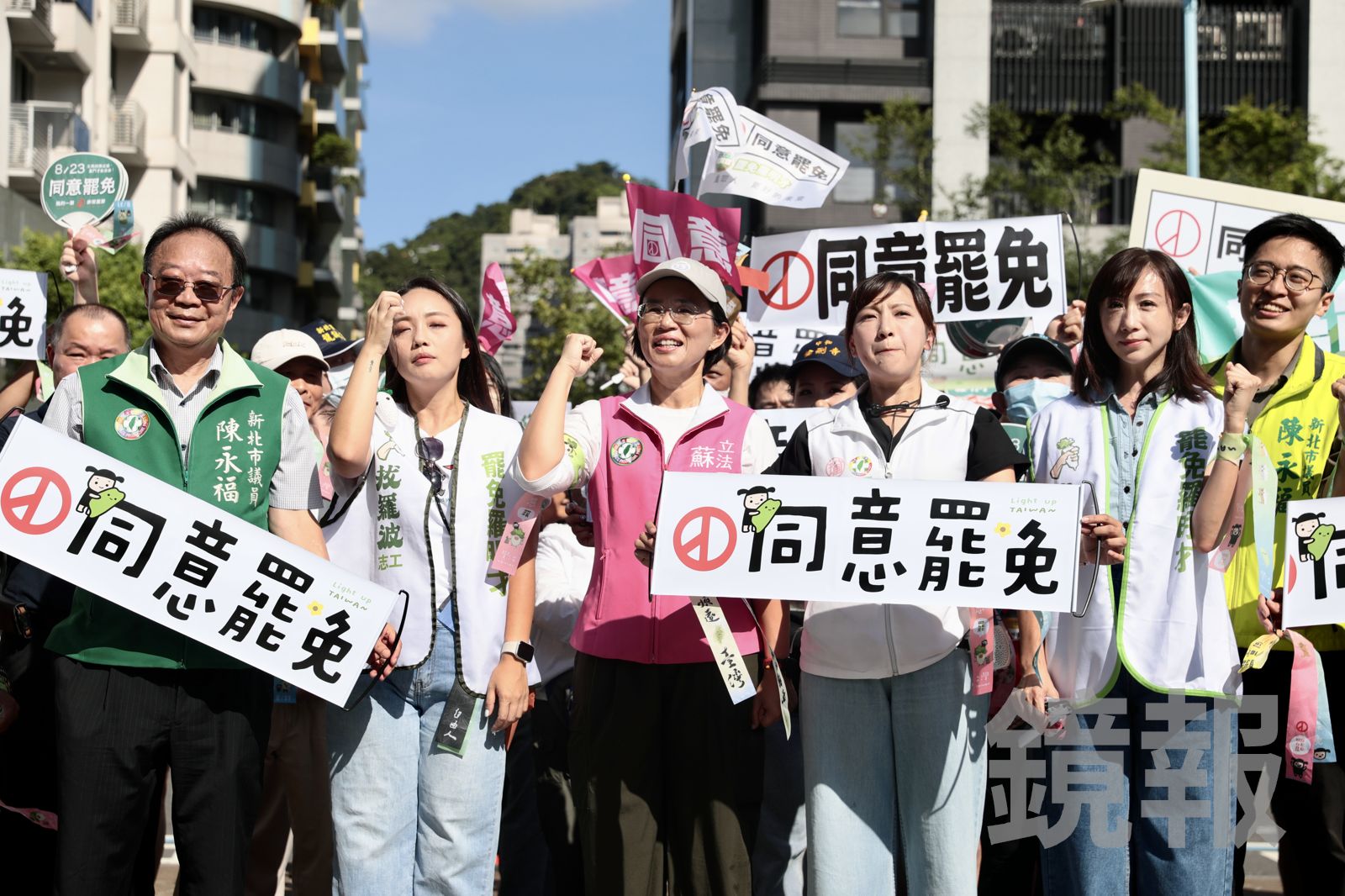決戰黃金週！各地罷團赴新店助陣拔羅波　蘇巧慧：這股力量沒消散