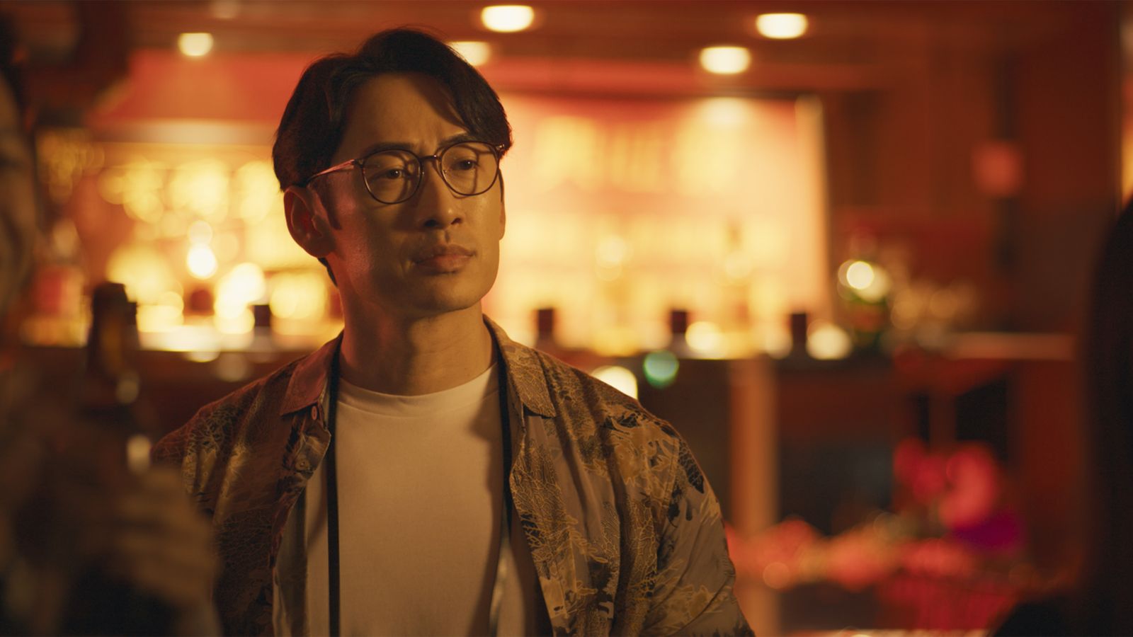 路斯明飾演劇中家好(許瑞奇飾)的另一半David。左道工作室、Clover Films提供