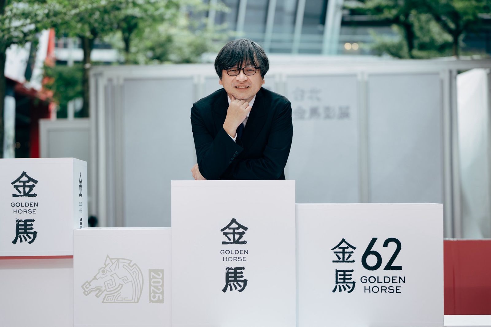 細田守日前來台出席金馬影展。金馬執委會提供