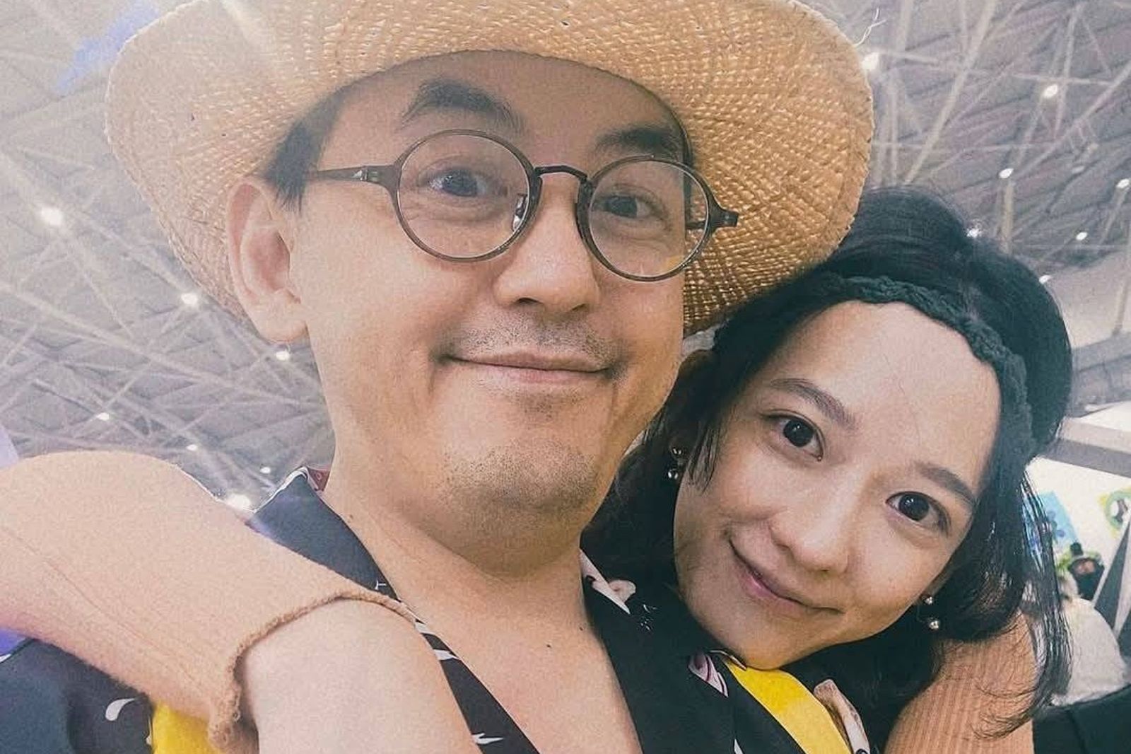 黃子佼、孟耿如兩人相差19歲，長跑7年才步入婚姻。