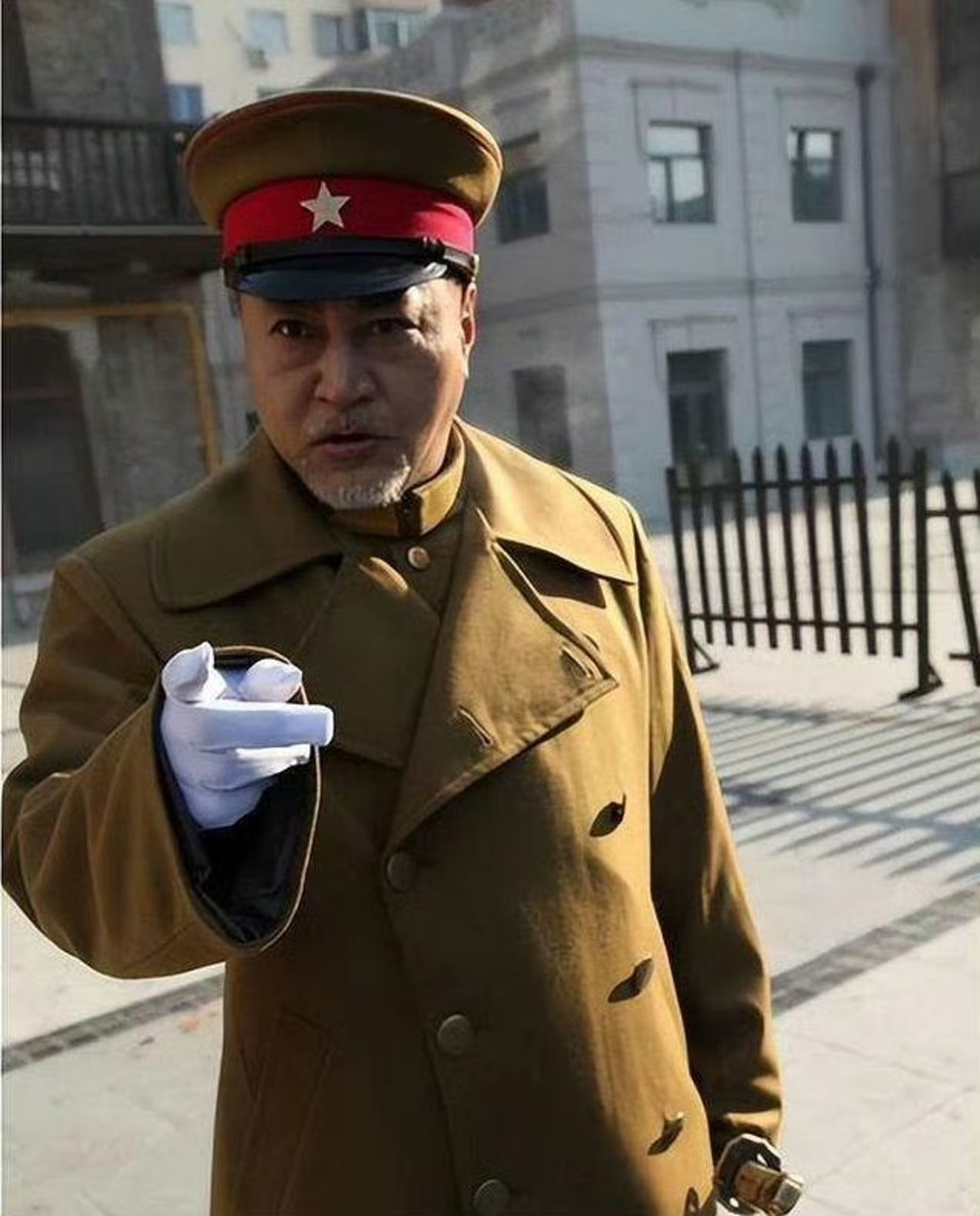王侃經常演出日軍角色。翻攝微博