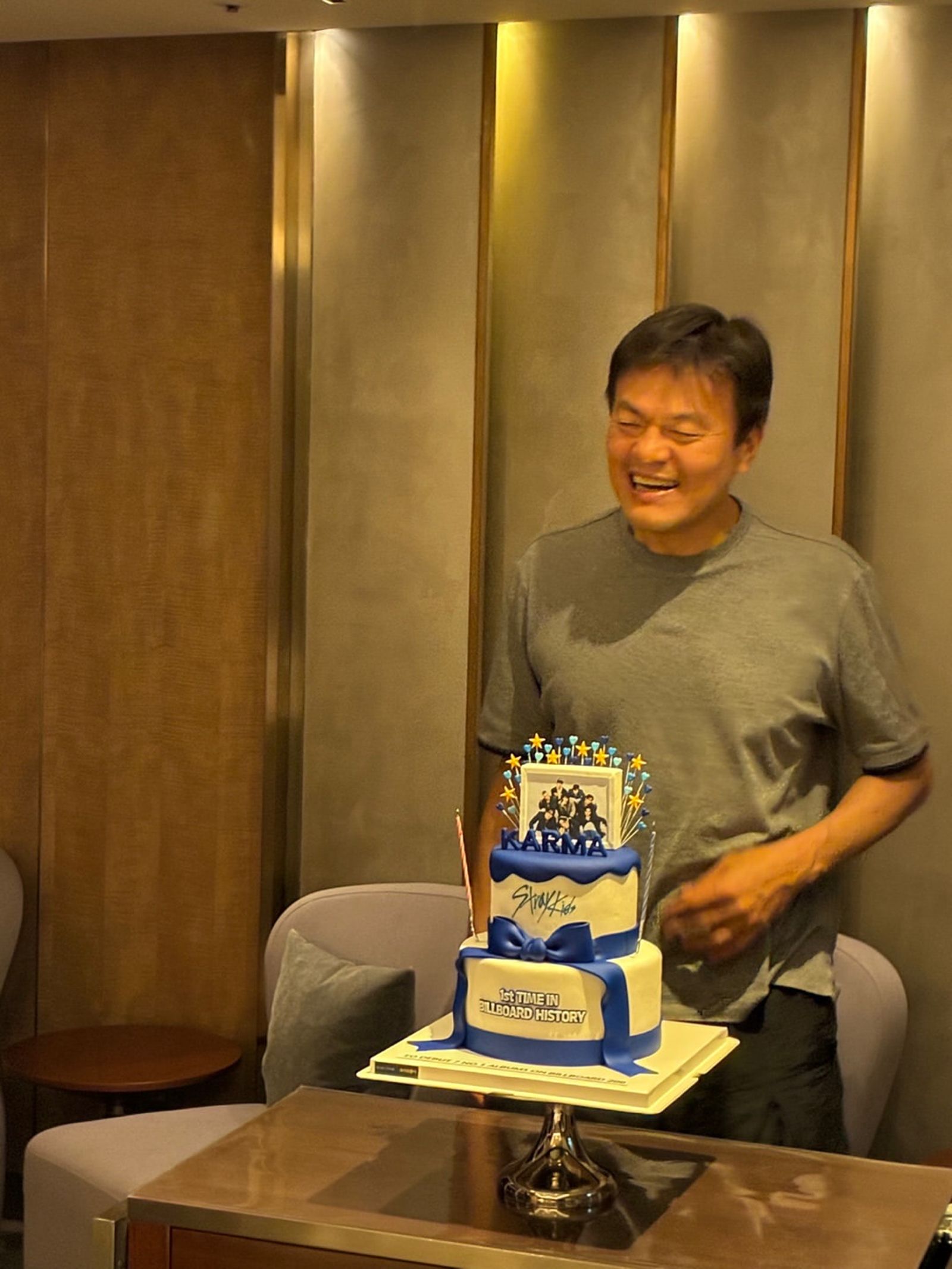 朴軫永日前被任命大眾文化交流委員會共同委員長,身負官職。翻攝IG@realstraykids