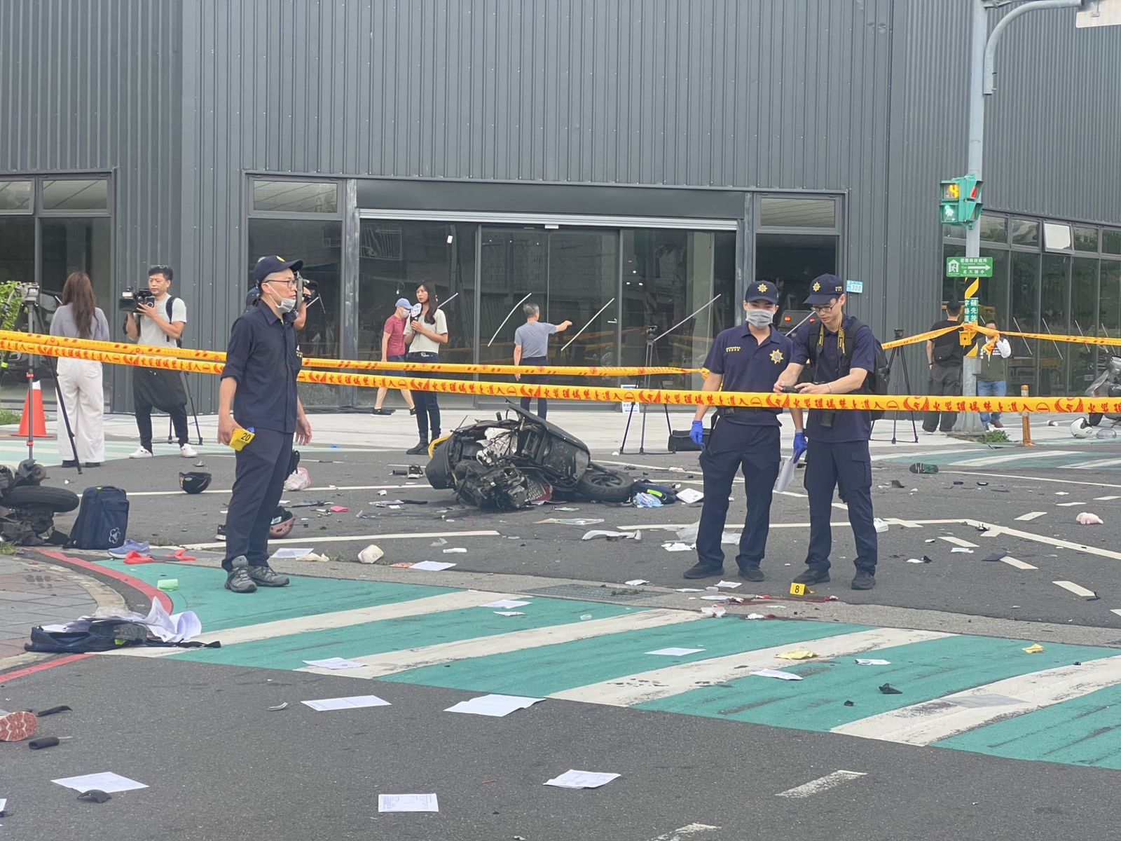 余姓老翁5月19日在三峽釀成3死12傷的重大車禍。資料照片