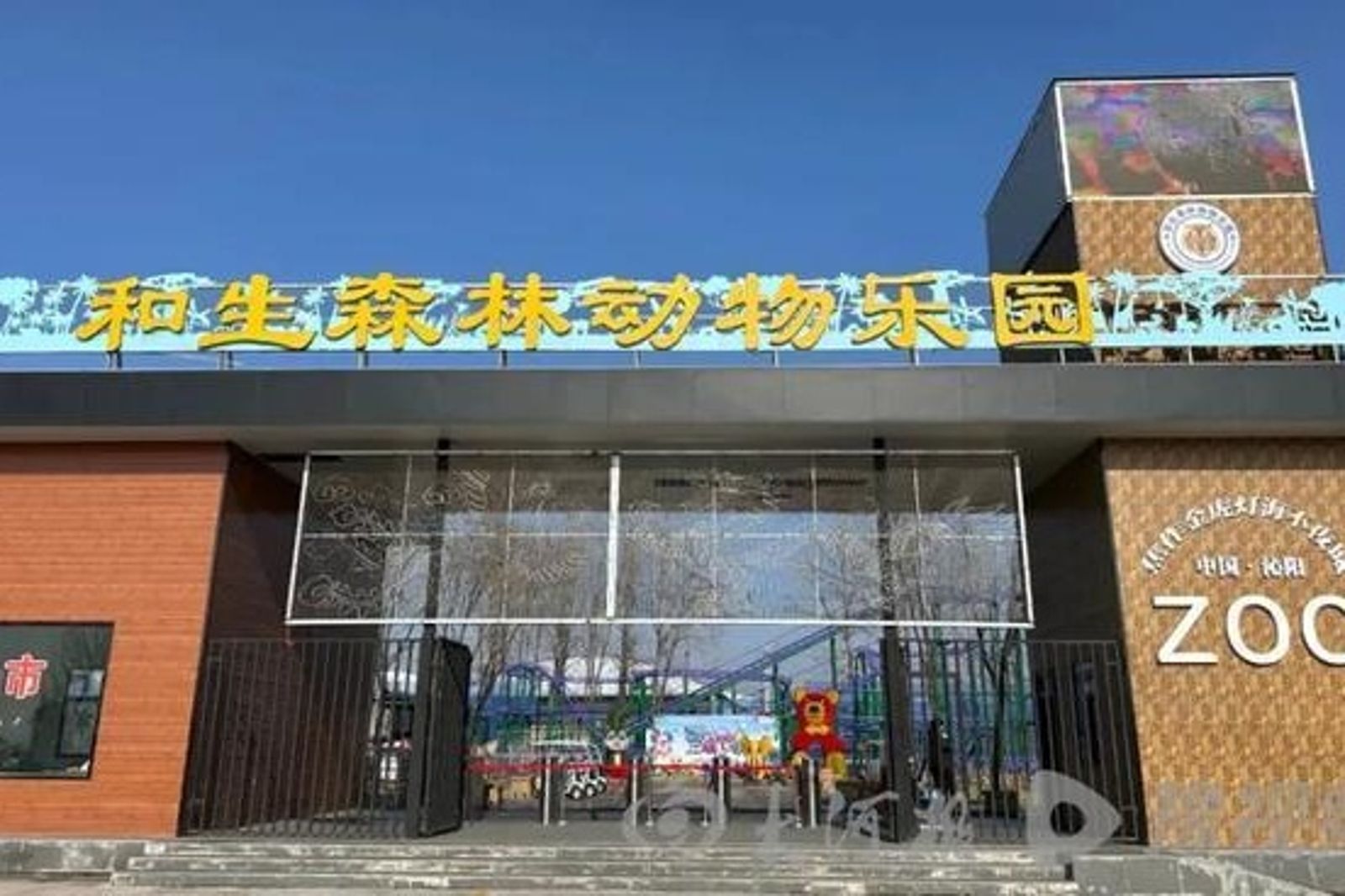 動物園推出動物觀景房爆紅。圖／翻攝自大河報