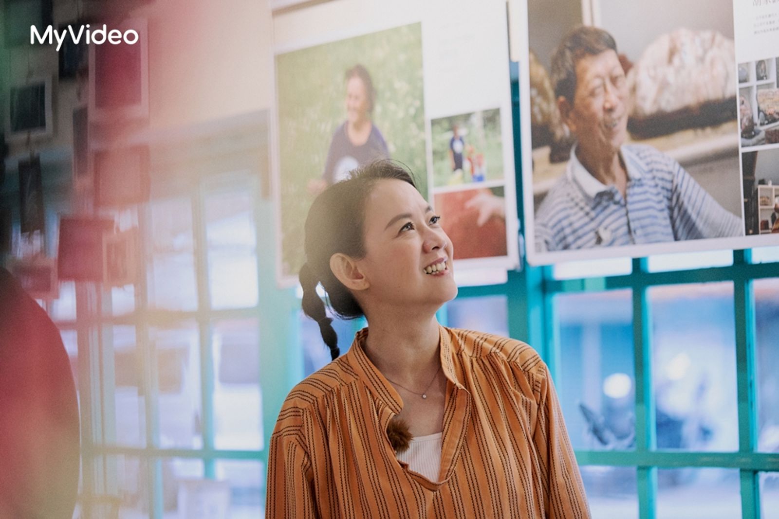 曾寶儀主持《我們回家吧3》首集來賓找來閨蜜謝盈萱。台灣大哥大MyVideo、三立提供