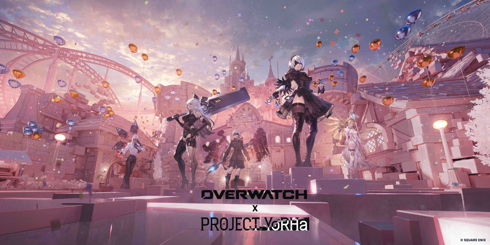 《鬥陣特攻》聯名《尼爾》！霧子化身2B降臨　5款傳奇造型即日起限時登場