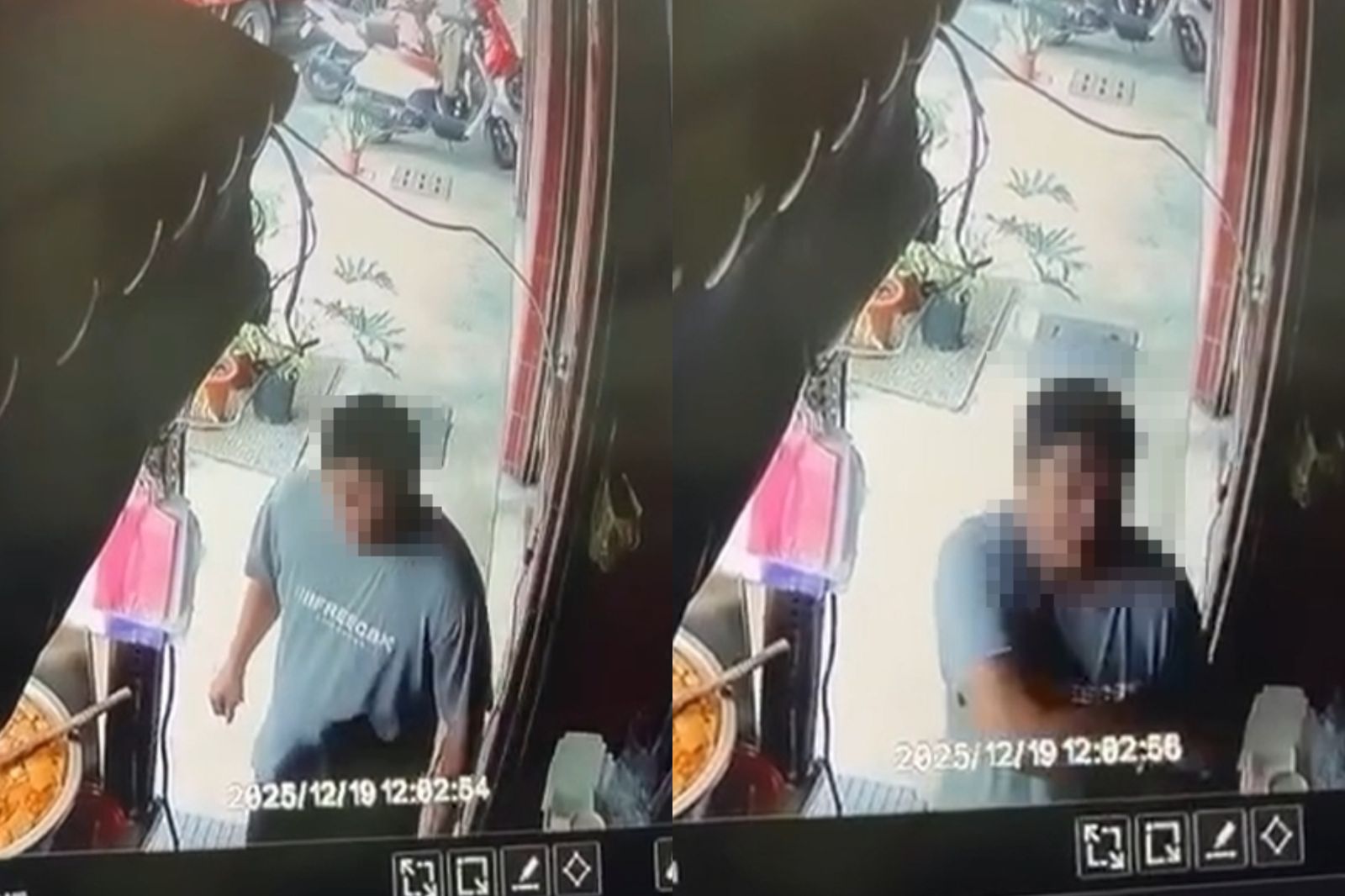 疑霸王餐吃不成…高雄男反控「有蟑螂」！把72歲老闆娘打到腦震盪