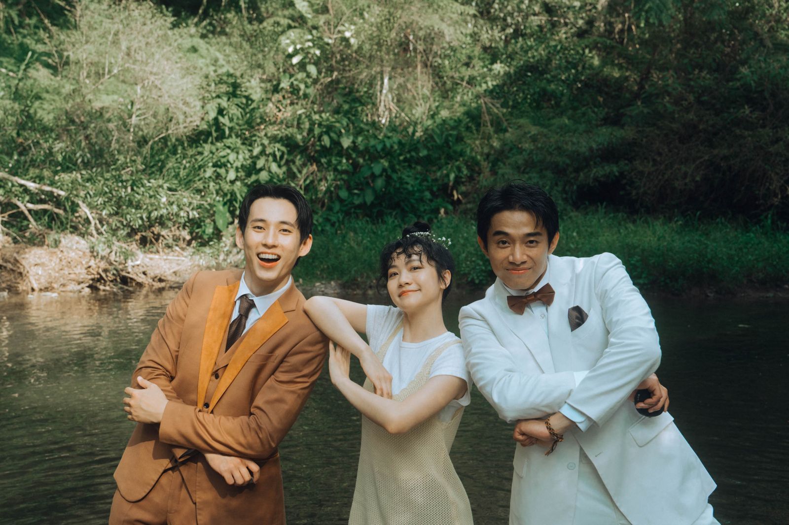 《好好的吃飯2》李玲葦(中)直呼初孟軒(右)和徐鈞浩默契好。公視+提供