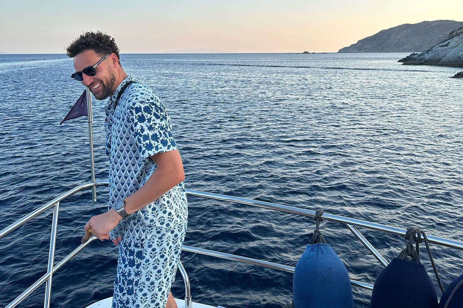 K湯開船載饒舌天后女友遊舊金山灣 明耶誕大戰對決老東家勇士