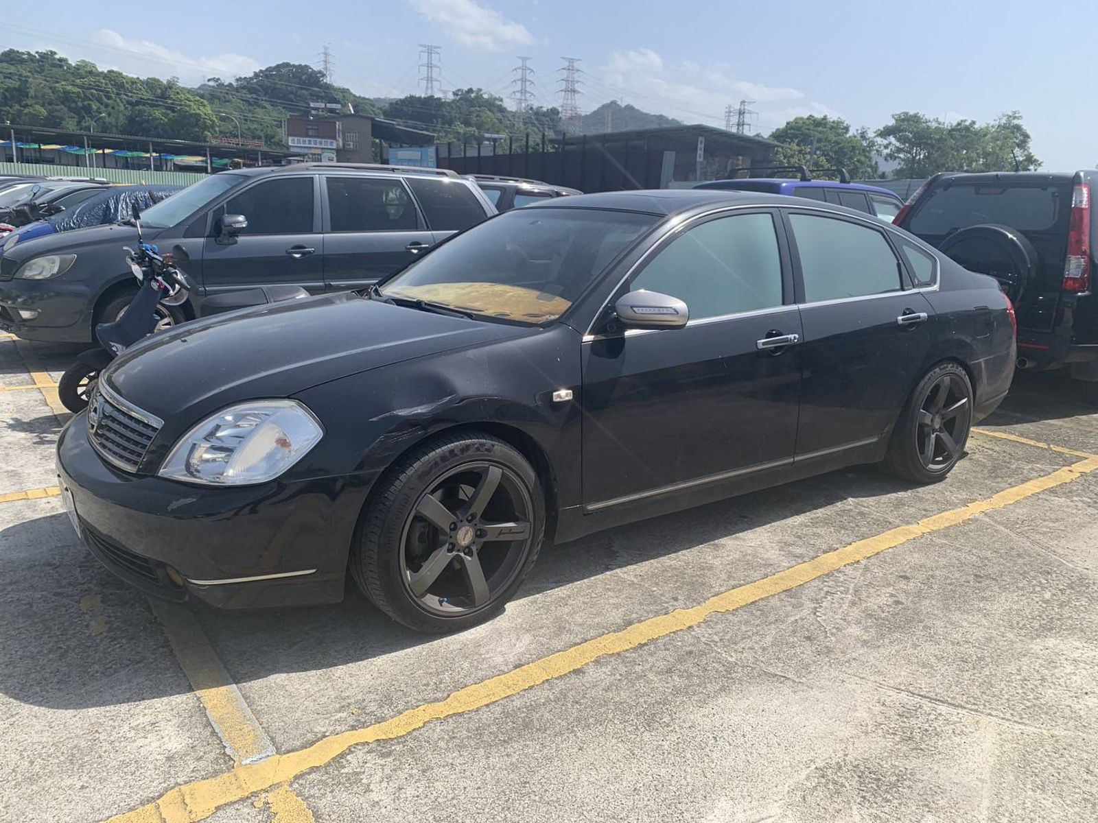 警方今年4月在土城某停車場查獲楊男車輛。警方提供