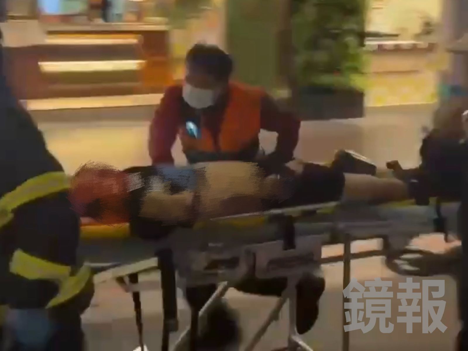 北車、中山恐攻嫌犯張文送醫畫面曝光　畏罪輕生命危搶救不治