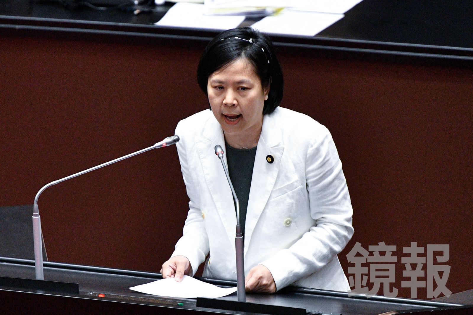 獨家／首登院會對決卓榮泰無望？民眾黨團擬放生李貞秀　下週二恐改書面質詢