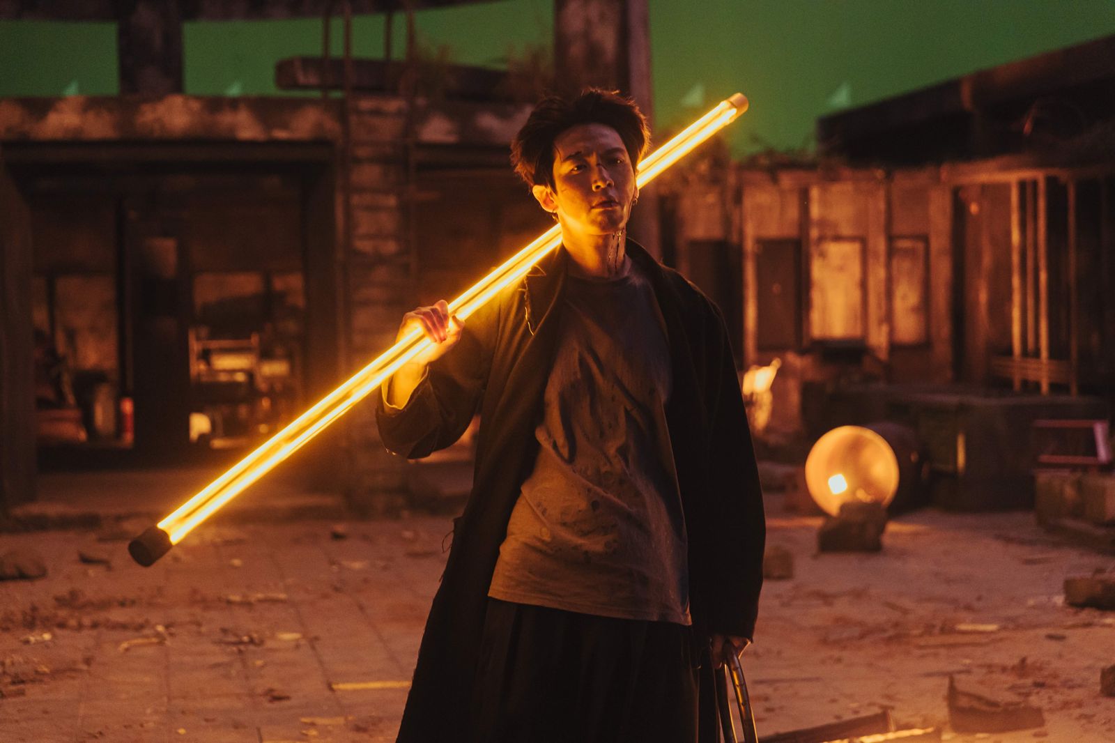 柯震東演出《乩身》被讚神選角。Netflix提供