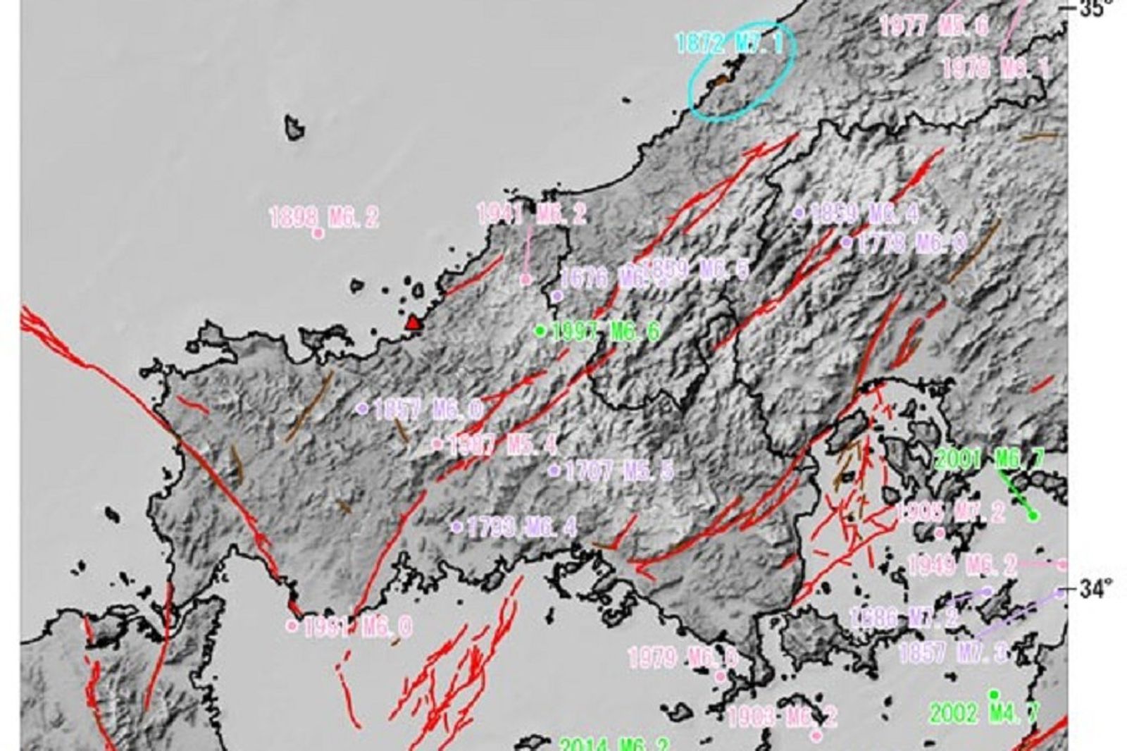 日本「謎之地震」增加!山口地區4個月狂震3640次 專家承認不尋常