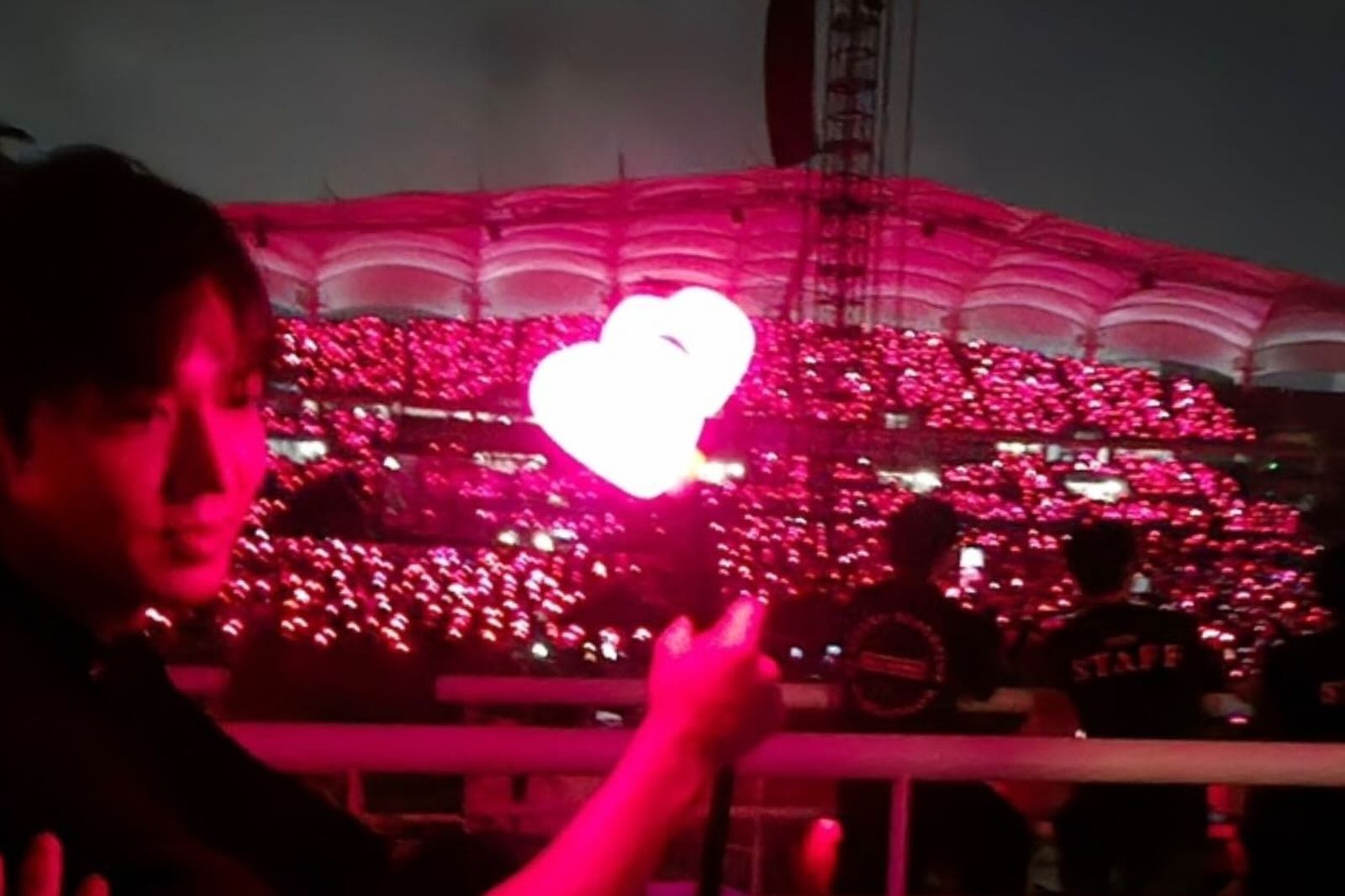 Jisoo師父來了！　李敏鎬高舉手燈朝聖BLACKPINK演唱會